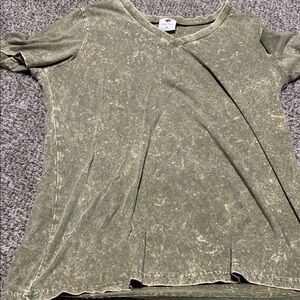 Lane Bryant Pink Relaxed Short Sleeve Tee